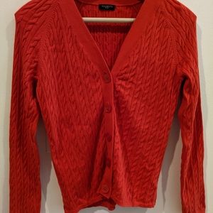 Talbots Petites Button Up Cardigan